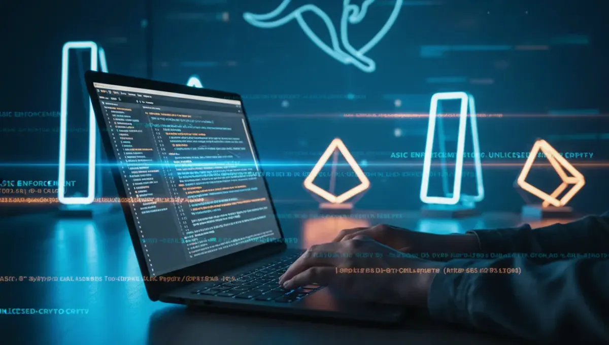 Australia's ASIC Enforcement: Unlicensed Crypto Firms Face 10%